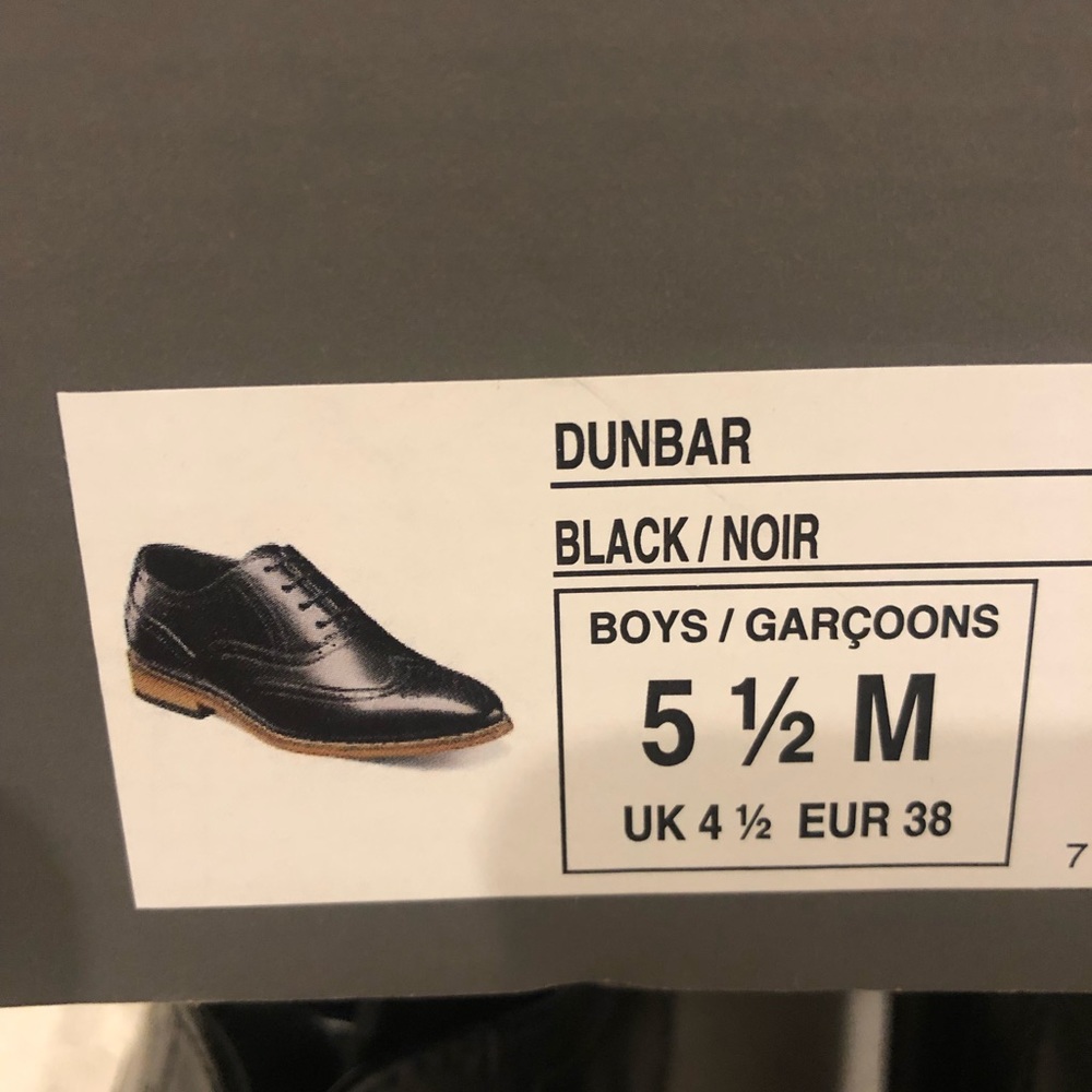 Black brand new oxfords